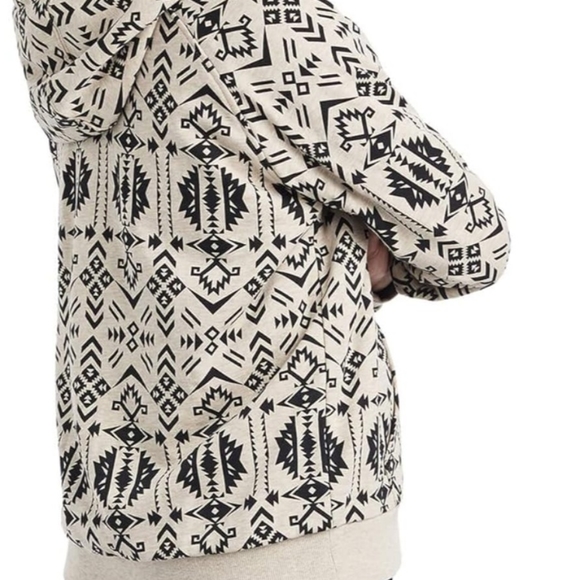 Ariat (new 1X) Real Sherpa Full Zip Hoodie (Oaxaca print) item 10042171 - Picture 3 of 4